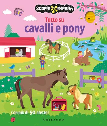 Tutto su cavalli e pony. Scopri e impara. Ediz. a colori  - Libro Gribaudo 2026, Imparare per gioco | Libraccio.it