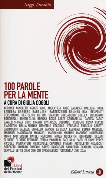 100 parole per la mente  - Libro Laterza 2013, Saggi tascabili Laterza | Libraccio.it