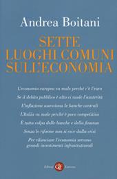 Sette luoghi comuni sull'economia