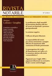 Rivista notarile (2013). Vol. 2