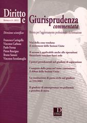 Diritto e giurisprudenza commentata (2013). Vol. 6