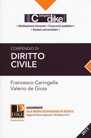 Compendio di diritto civile. Minor - Francesco Caringella, Valerio De Gioia - Libro Dike Giuridica 2017, Compendi | Libraccio.it