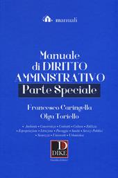 Manuale di diritto amministrativo. Parte speciale