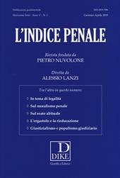 L' indice penale (2019). Vol. 1