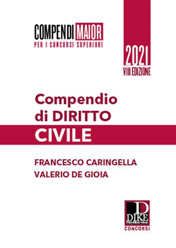 Compendio di diritto civile - Francesco Caringella, Valerio De Gioia - Libro Dike Giuridica 2021, Compendi Maior. Per i concorsi superiori | Libraccio.it