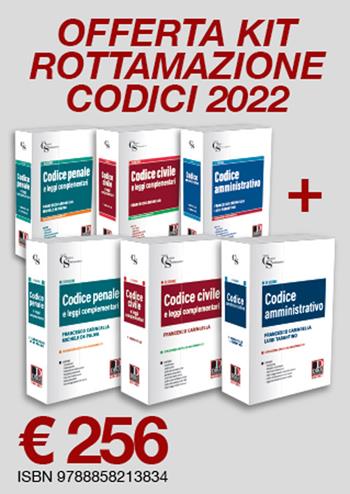 Kit codici magistratura 2022: Codici Magistratura-Codice unico  - Libro Dike Giuridica 2022 | Libraccio.it