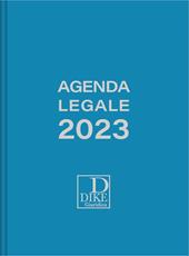 Agenda legale d'udienza 2023. Ediz. azzurra