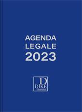 Agenda legale d'udienza 2023. Ediz. blu