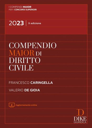 Compendio di diritto civile. Ediz. maior - Francesco Caringella, Valerio De Gioia - Libro Dike Giuridica 2023, Compendi Maior. Per i concorsi superiori | Libraccio.it