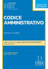 Codice amministrativo pocket 2023. Con aggiornamento online