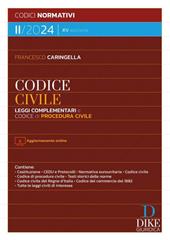 Codice civile. Leggi complementari e codice di procedura civile II/2024. Con aggiornamento online