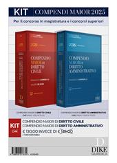 Kit Compendi Maior 2025. Diritto civile + Diritto amministrativo. Con aggiornamento online