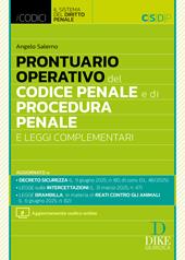 Prontuario operativo del codice penale e di procedura penale. Con aggiornamento codice online