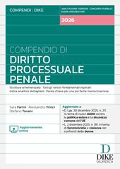 Compendio di diritto processuale penale 2026. Con aggiornamento online