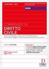 Compendio di diritto civile 2026. Con aggiornamento online