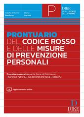 Prontuario del Codice rosso e delle misure di prevenzione personali. Con aggiornamento online