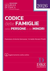 Codice delle famiglie delle persone e dei minori. Con aggiornamento codice online