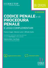 Codice penale e di procedura penale e leggi complementari. Top 2026. Nuova ediz. Con aggiornamento online. Con espansione online. Vol. 2