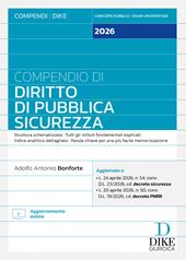 Compendio di diritto di pubblica sicurezza 2026. Con Aggiornamento online