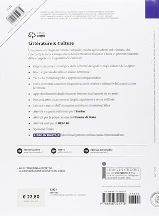 Littérature & culture. Per il triennio delle Scuole superiori. Con e-book. Con espansione online. Con CD-ROM. Vol. 2: Du XIXe siècle à nos jours - Amandine Barthés, Elisa Langin - Libro Loescher 2016 | Libraccio.it