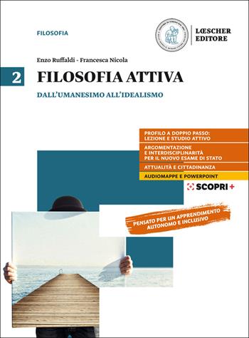 Filosofia attiva. Per il triennio delle Scuole superiori. Vol. 2: Dall'Umanesimo all'Idealismo - Enzo Ruffaldi, Ubaldo Nicola, Gian Paolo Terravecchia - Libro Loescher 2020 | Libraccio.it