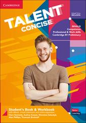 Talent concise. Student's book-Workbook. Per il biennio degli Ist. tecnici e professionali. Con e-book. Con espansione online. Con webapp