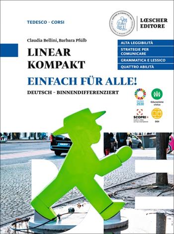 Linear kompakt. Lehrwerk für deutsch. Einfach für alle. Con e-book. Con espansione online - Giorgio Motta - Libro Loescher 2021 | Libraccio.it