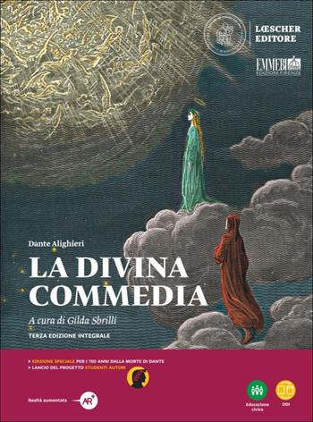 La Divina Commedia. Ediz. integrale. Con e-book. Con espansione online - Dante Alighieri - Libro Loescher 2021 | Libraccio.it