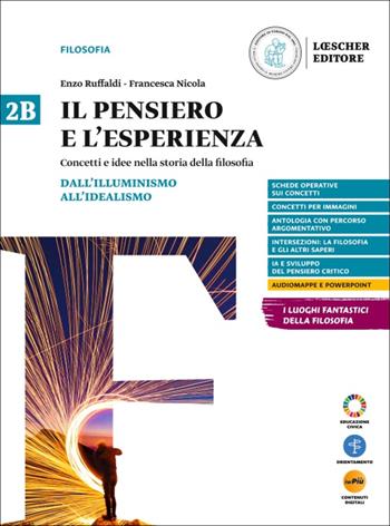 Il pensiero e l'esperienza. Concetti e idee nella storia della filosofia. Per il triennio delle Scuole superiori. Con myLIM. Vol. 2A-2B: Dall'Umanesimo all'Empirismo-Dall'Illuminismo al'Idealismo - Enzo Ruffaldi, Ubaldo Nicola, Francesca Nicola - Libro Loescher 2025 | Libraccio.it