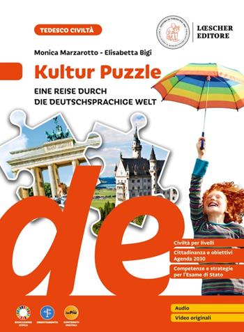 Kultur Puzzle. Eine Reise durch die Deutschsprachige Welt. Per la Scuola media. Con myLIM - Monica Marzarotto, Elisabetta Bigi - Libro Loescher 2025 | Libraccio.it