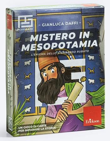 Mistero in Mesopotamia. La scomparsa della stele. Playscape - Gianluca Daffi - Libro Erickson 2024, I materiali | Libraccio.it