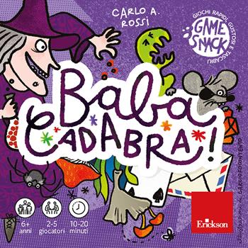 Babacadabra. Game snack - Carlo A. Rossi - Libro Erickson 2020, I materiali | Libraccio.it