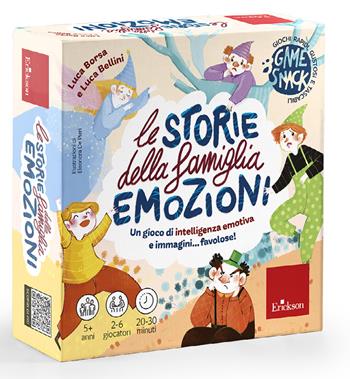 Le storie della famiglia Emozioni. Un gioco di intelligenza emotiva e immagini... favolose! - Luca Borsa, Luca Bellini - Libro Erickson 2021, Giochi educativi | Libraccio.it