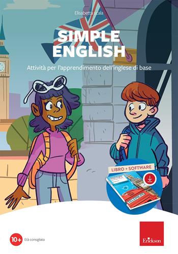 Simple english. Attività per l'apprendimento dell'inglese di base. Nuova ediz. Con software - Elisabetta Scala - Libro Erickson 2022, Software didattico | Libraccio.it
