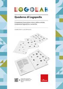 Image of Logolab. Quaderno di logopedia. Competenze di percezione visiva e...