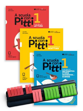 A scuola con Pitti. Con La linea del 20. Con linea del 20. Vol. 1 - Camillo Bortolato - Libro Erickson 2023, I materiali | Libraccio.it