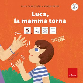 Luca, la mamma torna. Storie sociali con la CAA. Ediz. a colori - Elisa Cancellieri, Agnese Raspa - Libro Erickson 2024, Albi illustrati | Libraccio.it