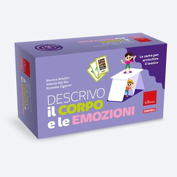 Descrivo il corpo e le emozioni. Le carte per arricchire il lessico. Con 2 Poster - Monica Attolini, Rossella Cigarini, Valeria Del Rio - Libro Erickson 2025, Strumenti | Libraccio.it