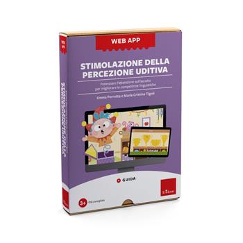Stimolazione della percezione uditiva. Potenziare l'attenzione sull'ascolto per migliorare le competenze linguistiche. Web app. Con software - Emma Perrotta, Maria Cristina Tigoli - Libro Erickson 2025, Software didattico | Libraccio.it
