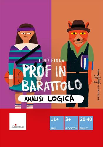 Prof in barattolo. Analisi logica. Con clessidra. Con istruzioni - Lino Pinna - Libro Erickson 2025, Giochi educativi | Libraccio.it