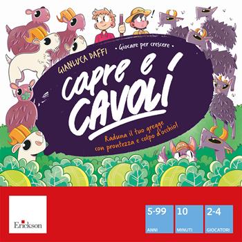 Capre e cavoli. Raduna il tuo gregge con prontezza e colpo d'occhio - Gianluca Daffi - Libro Erickson 2025, Giochi educativi | Libraccio.it