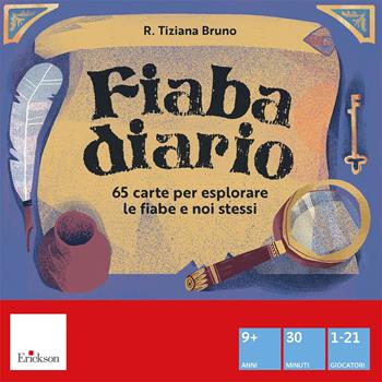 Fiabadiario. 65 carte per esplorare le fiabe e noi stessi. Con Libro rilegato - Rosa Tiziana Bruno - Libro Erickson 2025, Giochi educativi | Libraccio.it