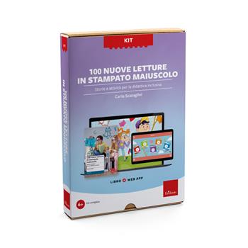 100 nuove letture in stampato maiuscolo. Kit App. Con software - Carlo Scataglini - Libro Erickson 2025, Software didattico | Libraccio.it