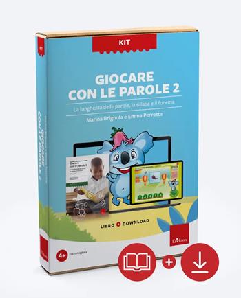 Giocare con le parole. Nuova ediz. Con software. Vol. 2/1: La lunghezza delle parole, la sillaba e il fonema - Marina Brignola, Emma Perrotta - Libro Erickson 2025, Software didattico | Libraccio.it