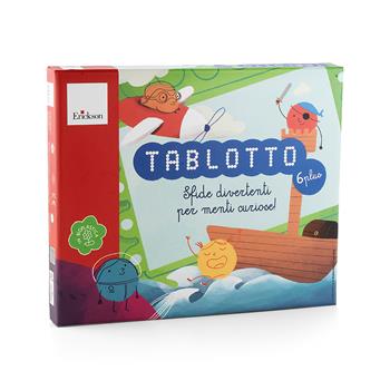 Tablotto 6 plus. Sfide divertenti per menti curiose. Con 15 schede gioco - Desirèe Rossi - Libro Erickson 2026, Giochi educativi | Libraccio.it