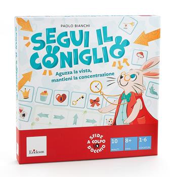 Segui il coniglio. Aguzza la vista e mantieni la concentrazione - Paolo Bianchi - Libro Centro Studi Erickson 2025, Giochi | Libraccio.it