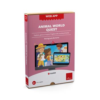 Animal world quest. Esplora, gioca e impara l'inglese alla scuola primaria. Con web app - Mariagrazia Bertarini - Libro Erickson 2025, Software didattico | Libraccio.it