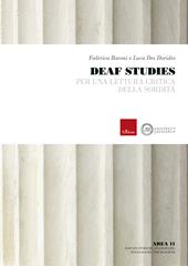 Deaf studies. Per una lettura critica della sordità