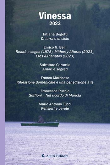Vinessa 2023  - Libro Aletti editore 2023, Poeti del nuovo millennio a confronto | Libraccio.it
