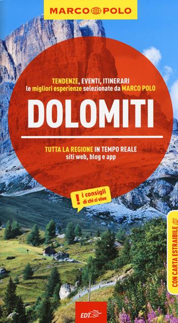 Dolomiti. Con atlante stradale - Oswald Stimpfl - Libro Marco Polo 2015, Guide Marco Polo | Libraccio.it